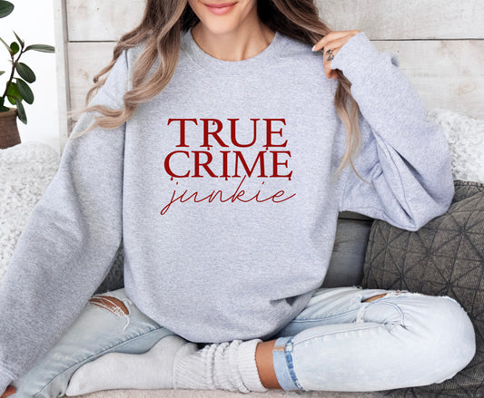 True Crime Junkie Sweater